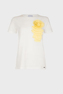 Majica sa dekorativnim detaljem Tiffany Production